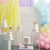 Pastel Rainbow Balloon Garland