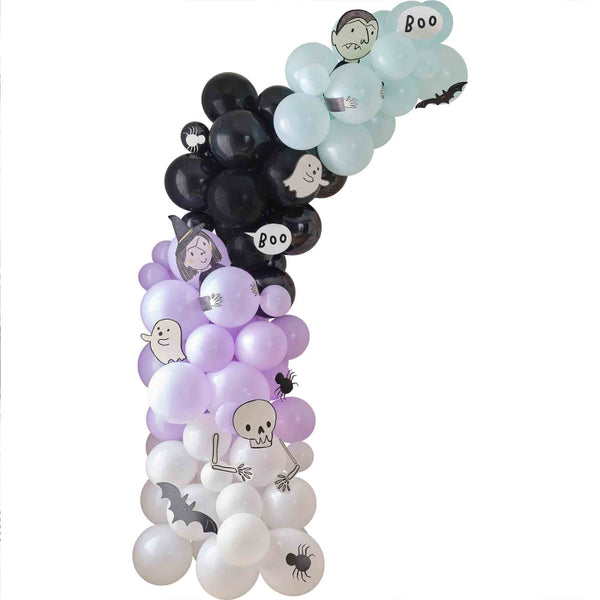 Boo Crew Halloween Balloon Garland Kit