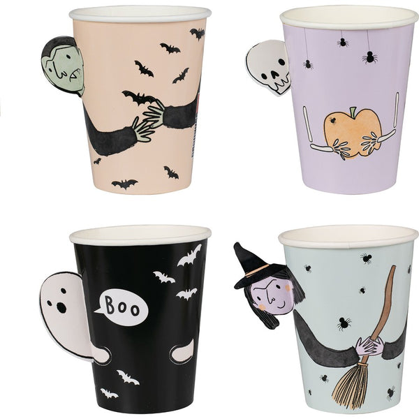 Boo Crew Character Halloween Paper Party Cups