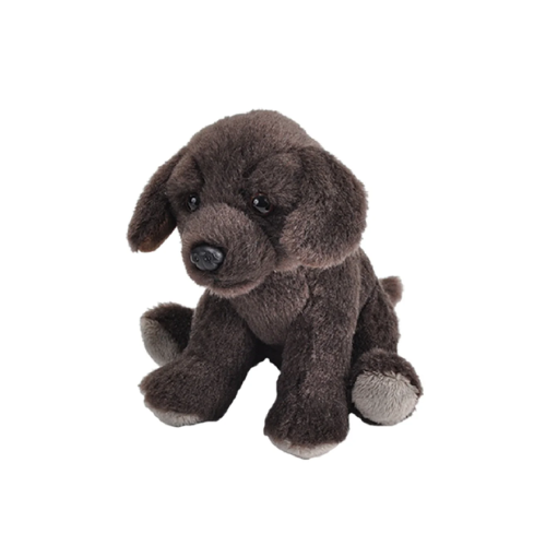 Mini Chocolate Labrador Dog Teddy Bear Soft Toy