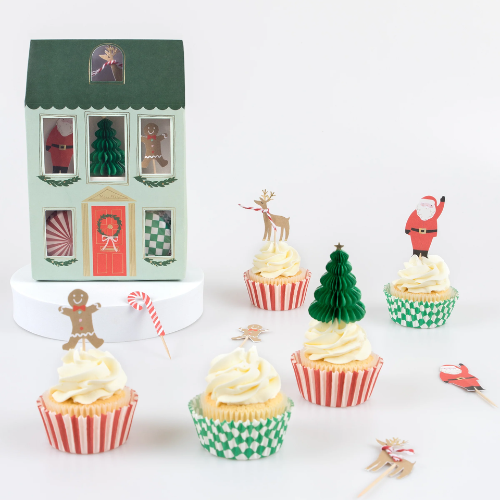 Festive House Christmas Cupcake Kit