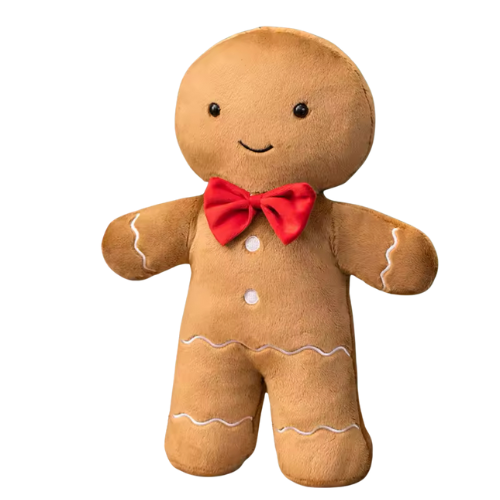 Christmas Gingerbread Man Teddy Bear - Soft Toy