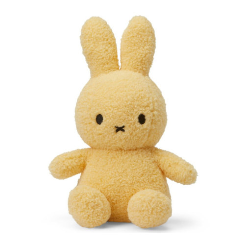 Miffy Sitting Teddy Soft Yellow - Soft Toy